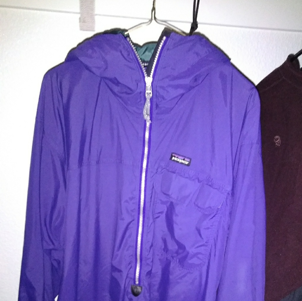 Vtg Patagonia throw over coat